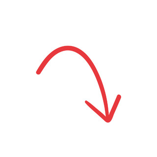 红色线条箭头元素GIF动态图